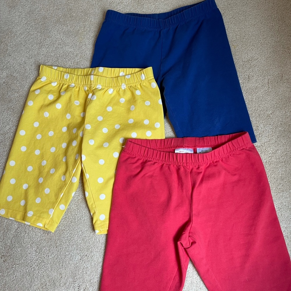 Hanna Andersson Girls shorts 3 pieces !